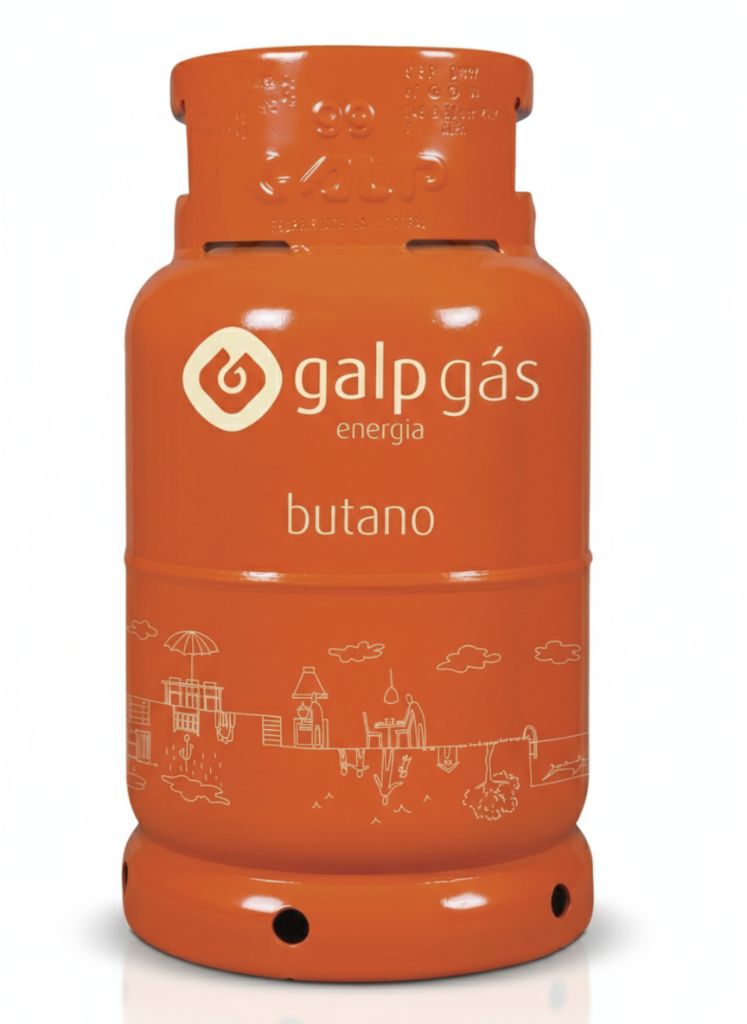 Garrafa Tradicional Butano 13kg Galp